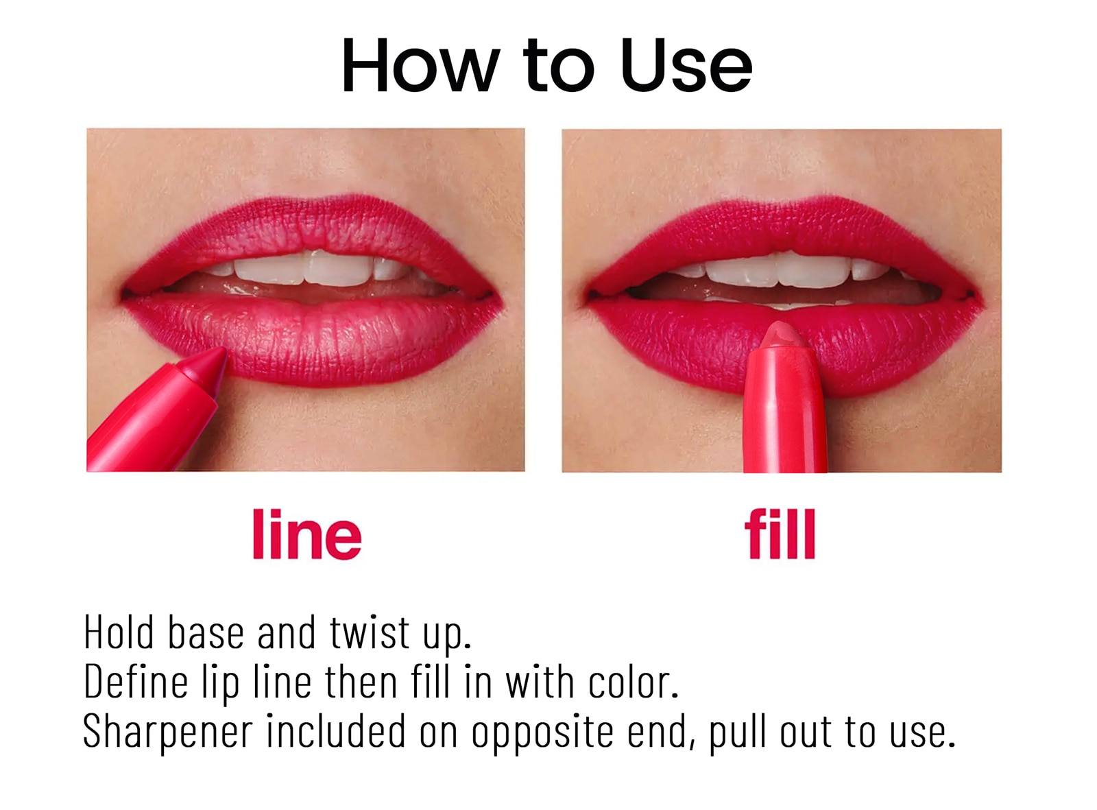 Matte Nude Lipstick Lip Liner