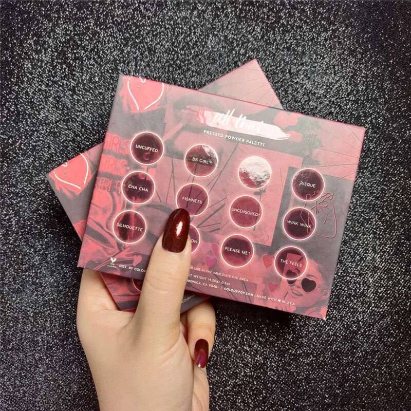 Red Brown Highly Pigmented Matte Shimmer and Metallic 12 Colors Eye Shadow Pallet