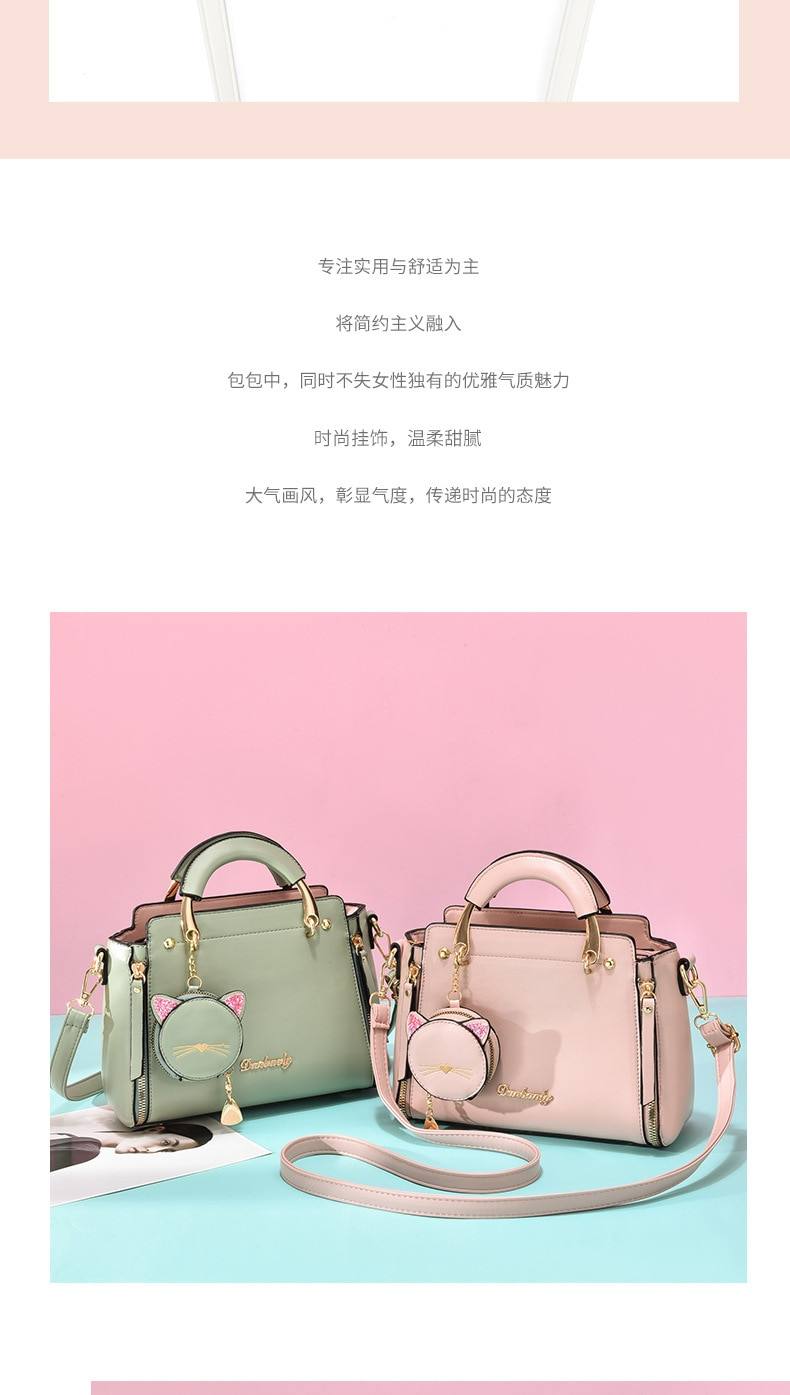 Women Bags Fashion Vintage Designer Messenger PU Leather Handbag High quality