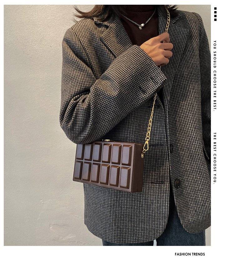 Vintage Box Shape Crossbody Bags for Women Fashion Shoulder Handbags and Purses Luxury Designer