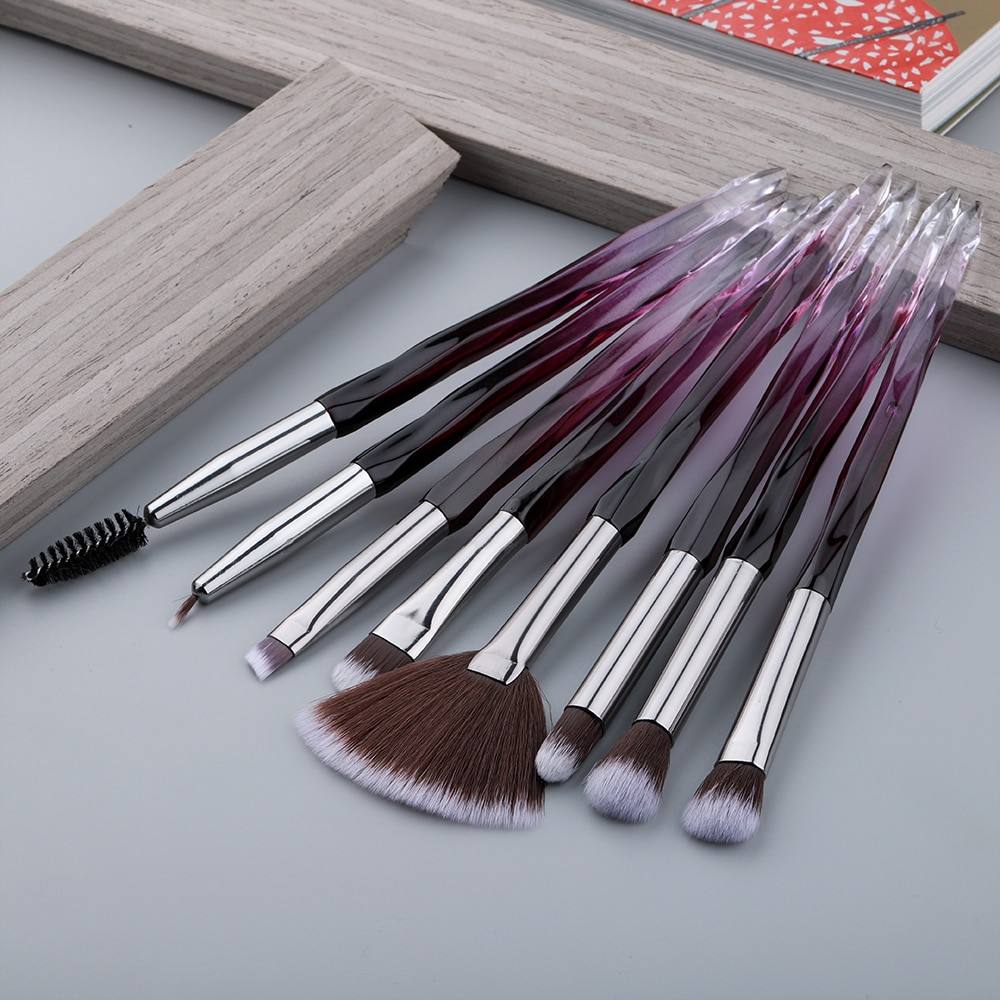 Kosmetyki 5-10pcs Crystal Pro Makeup Brushes Set