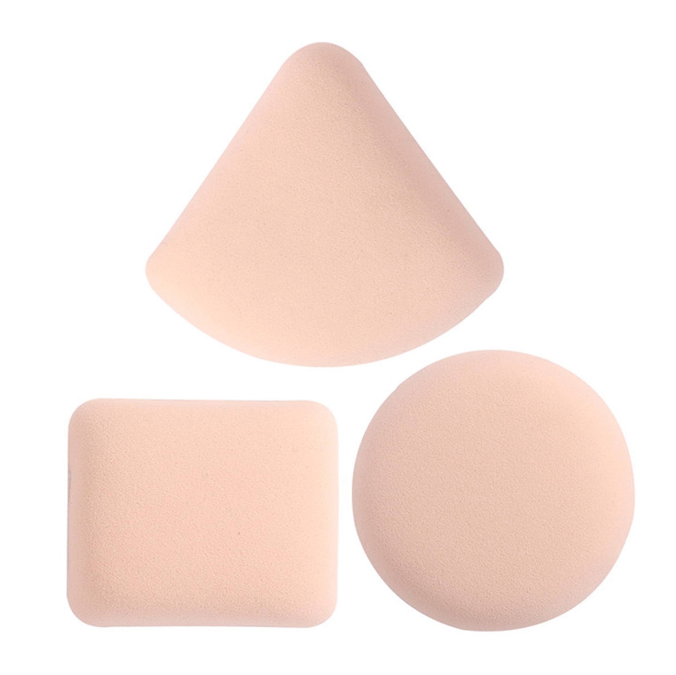 3 Pieces Dry Wet Usable Makeup Cosmetic Puff Sponge