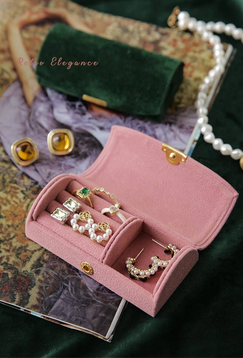 New Fashion Ring Necklace Earrings Jewelry Storage Box