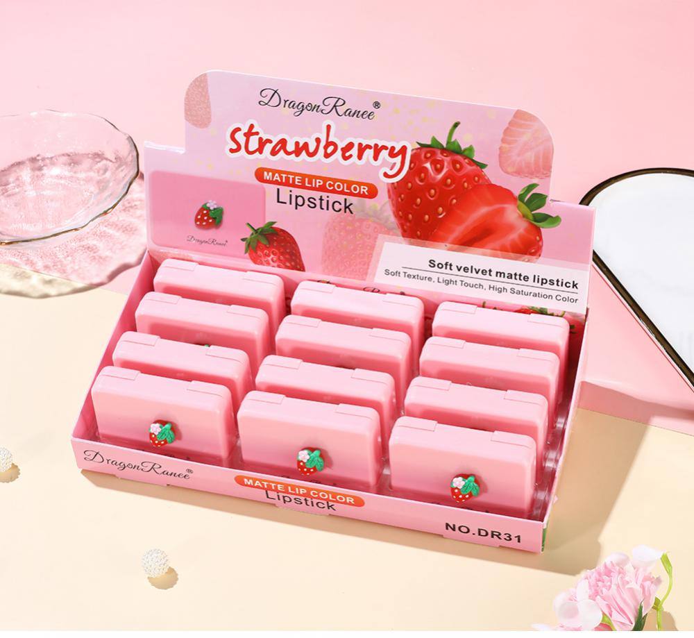 Strawberry Mini Lipstick Set