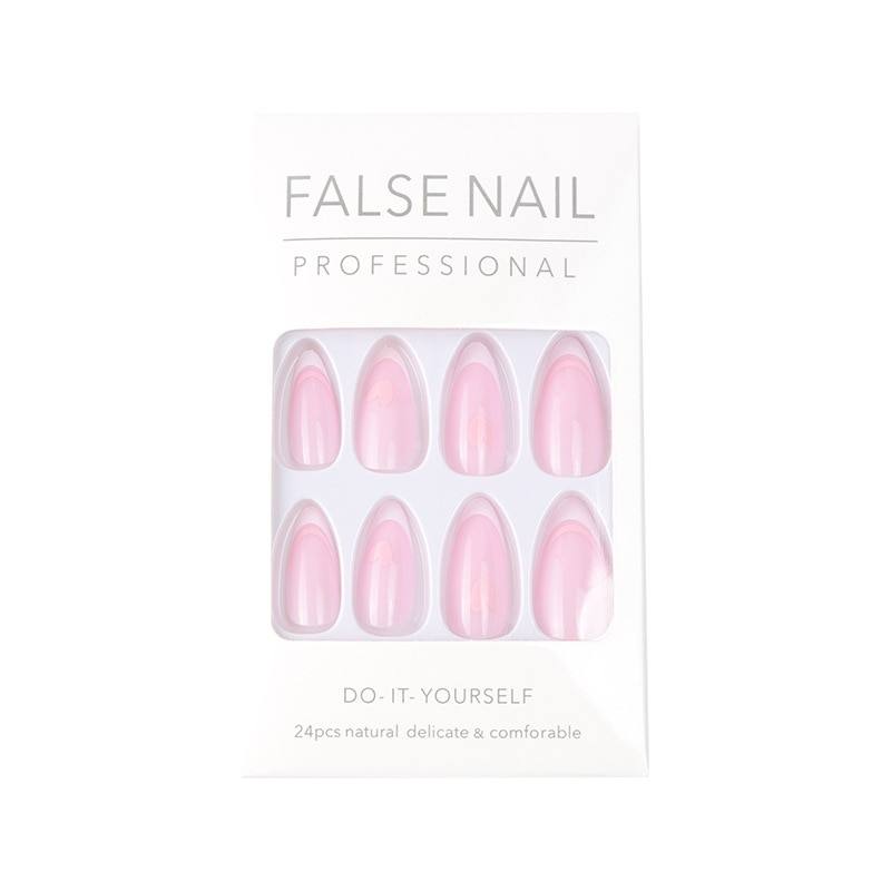 24Pcs/set Press On Fake Nails Set Reusable False Nails