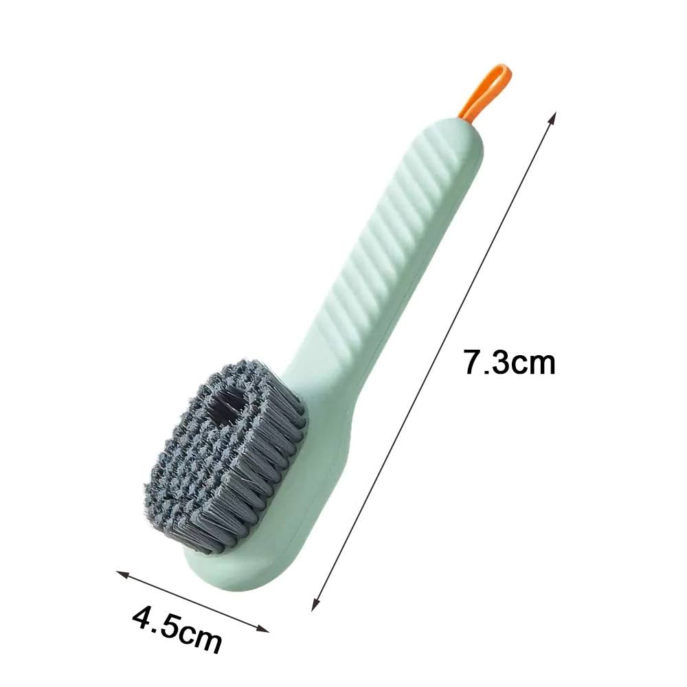 Multifunctional Shoe Brushes With Soap Dispenser Long Handle Brush Cleaner