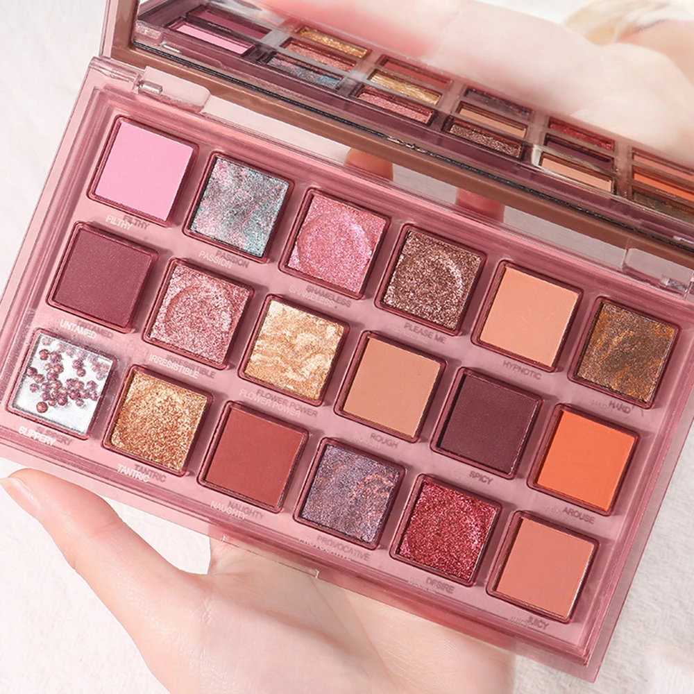 18 Colors Pomegranate seeds Eyeshadow Palette